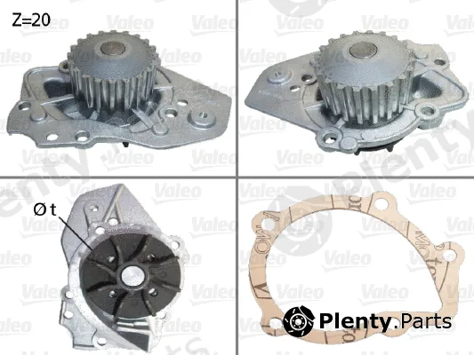 Valeo 506014 — Water Pump, engine cooling