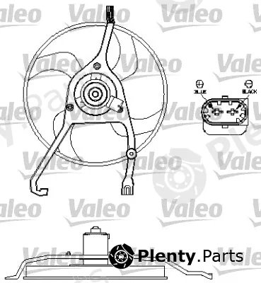 Valeo 696210 — Fan, engine cooling