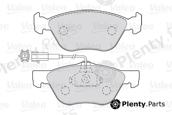 Valeo 301990 — Brake Pad Set, disc brake FIRST