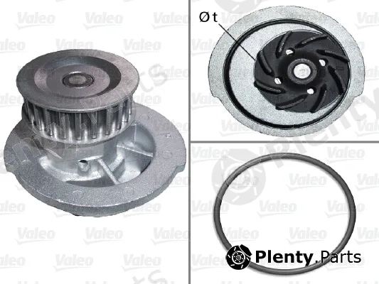 Valeo 506953 — Water Pump, engine cooling