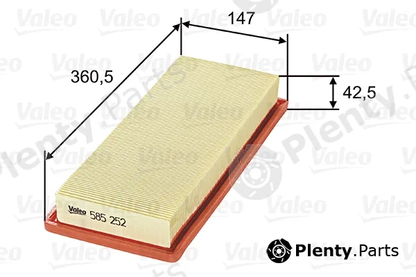 Valeo 585252 — Air Filter