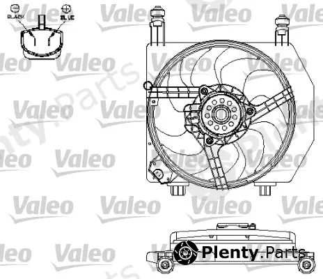 Valeo 696158 — Fan, engine cooling