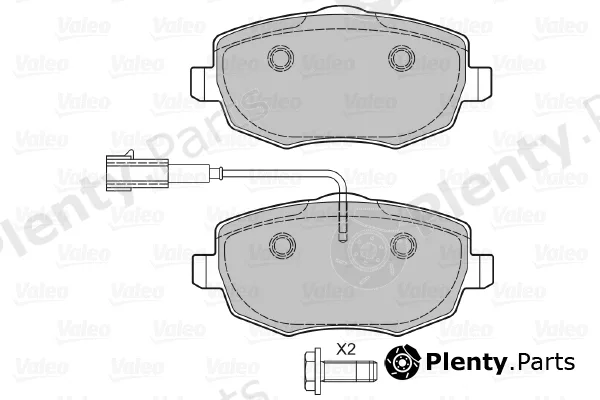 Valeo 601031 — Brake Pad Set, disc brake