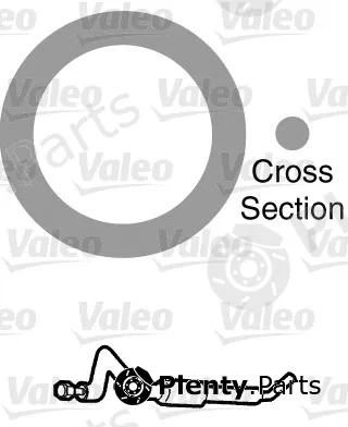 Valeo 509170 — Gasket, coolant pipe