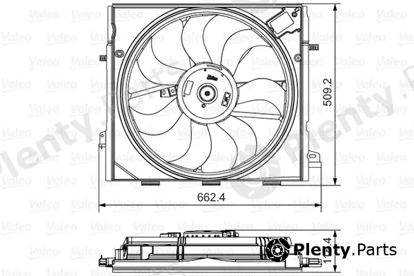 Valeo 696873 — Fan, engine cooling
