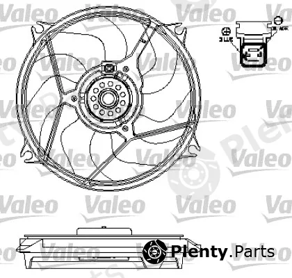 Valeo 696137 — Fan, engine cooling