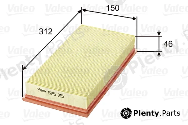 Valeo 585215 — Air Filter