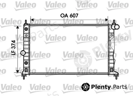 Valeo 734831 — Radiator, engine cooling