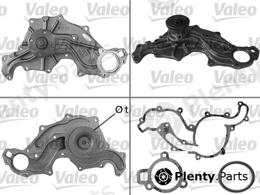 Valeo 506173 — Water Pump, engine cooling