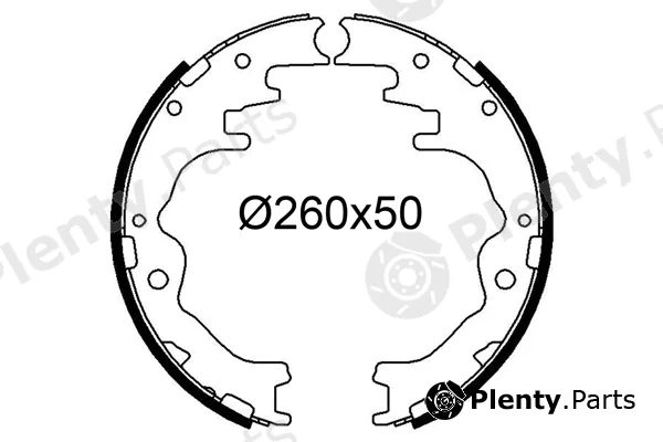 Valeo 564302 — Brake Shoe Set