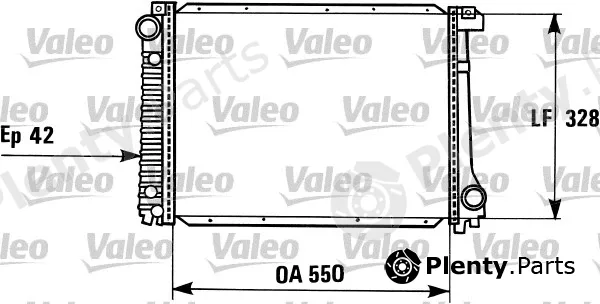 Valeo 819415 — Radiator, engine cooling