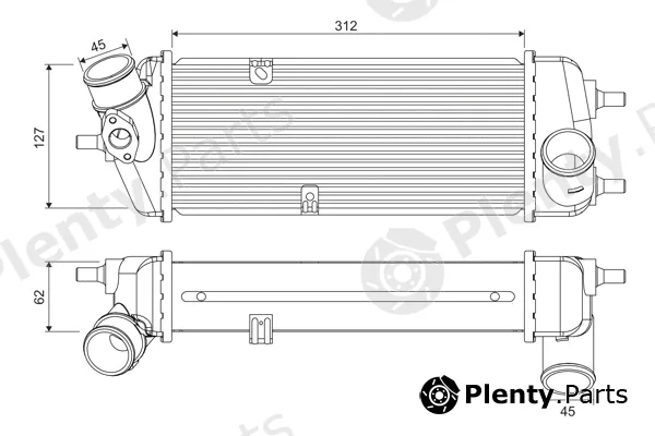 Valeo 818383 — Charge Air Cooler