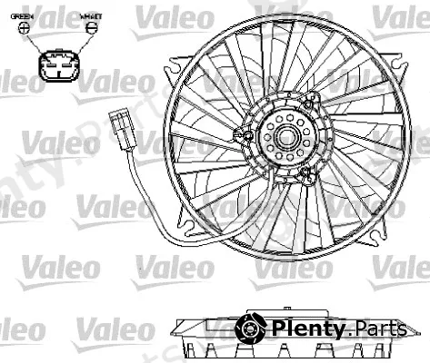 Valeo 696132 — Fan, engine cooling