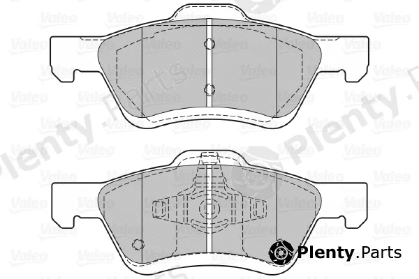 Valeo 601295 — Brake Pad Set, disc brake