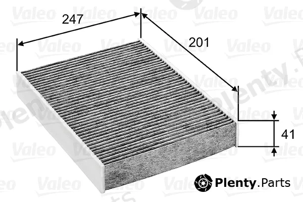 Valeo 715753 — Filter, cabin air VALEO PROTECT