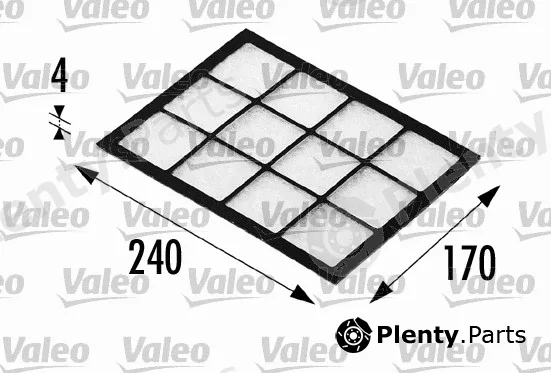 Valeo 698690 — Filter, cabin air VALEO ESSENTIAL