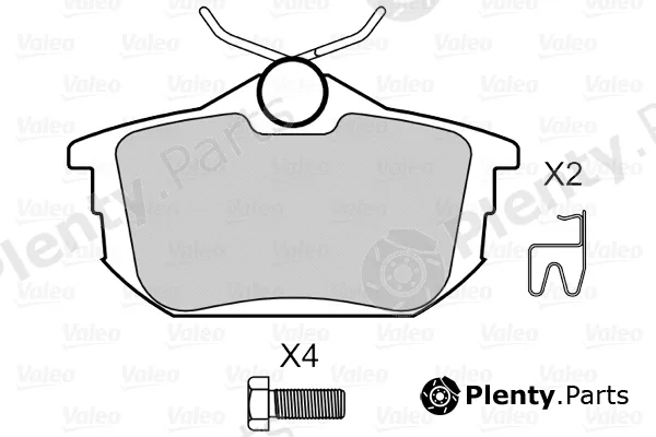 Valeo 598492 — Brake Pad Set, disc brake
