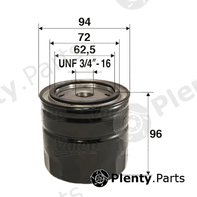 Valeo 586047 — Oil Filter