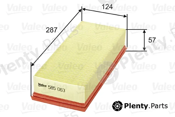 Valeo 585063 — Air Filter