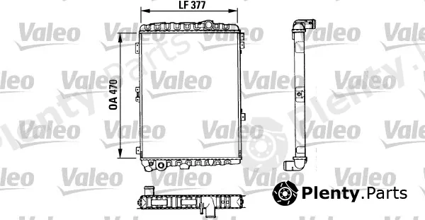 Valeo 883864 — Radiator, engine cooling