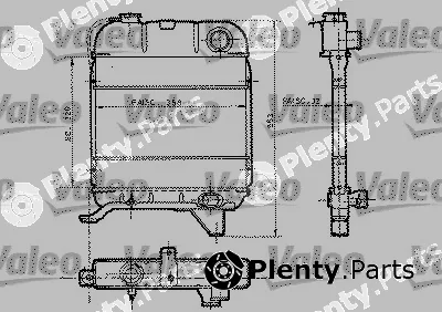 Valeo 730008 — Radiator, engine cooling