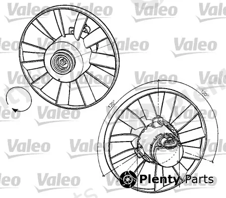 Valeo 696059 — Fan, engine cooling