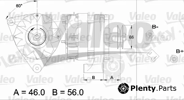 Valeo 433429 — Alternator VALEO RE-GEN REMANUFACTURED