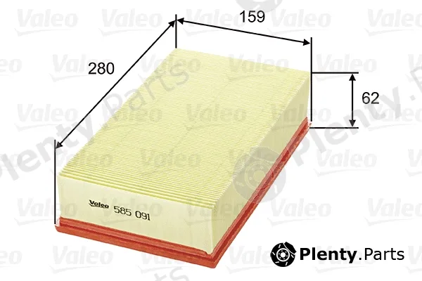 Valeo 585091 — Air Filter