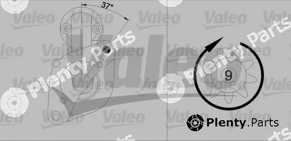 Valeo 455722 — Starter VALEO RE-GEN REMANUFACTURED