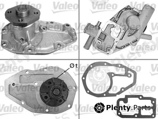 Valeo 506041 — Water Pump, engine cooling