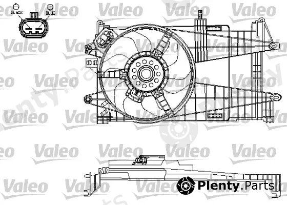 Valeo 696197 — Fan, engine cooling