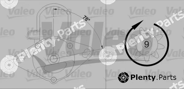 Valeo 455951 — Starter VALEO RE-GEN REMANUFACTURED