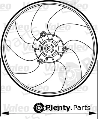 Valeo 696368 — Fan, engine cooling