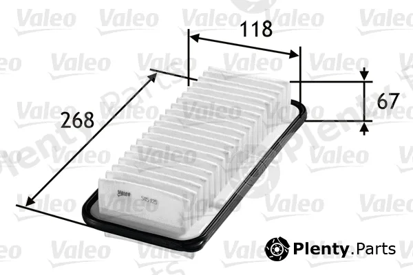 Valeo 585125 — Air Filter