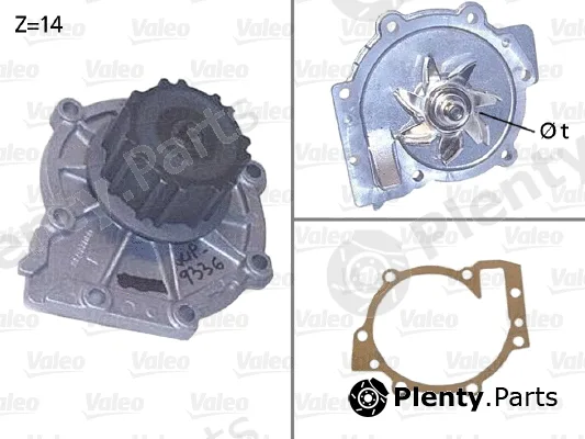Valeo 506853 — Water Pump, engine cooling