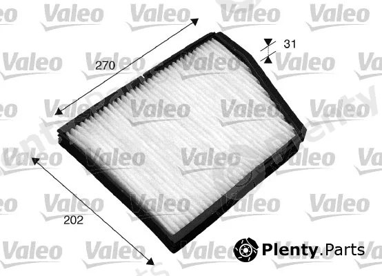 Valeo 698859 — Filter, cabin air VALEO ESSENTIAL