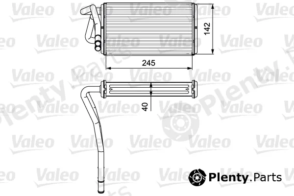 Valeo 812277 — Heat Exchanger, interior heating