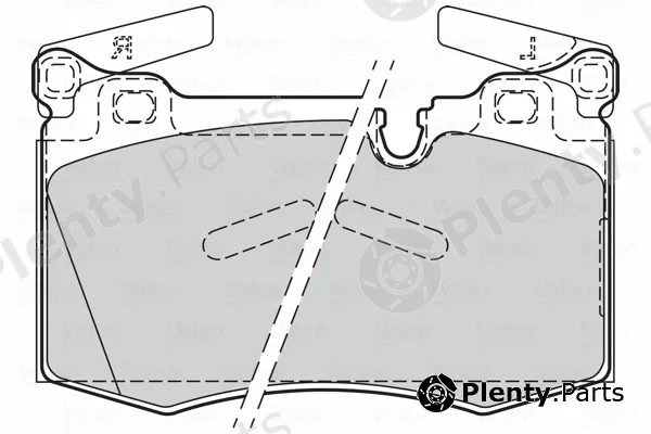 Valeo 302336 — Brake Pad Set, disc brake FIRST