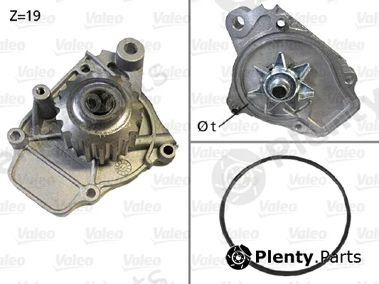 Valeo 506045 — Water Pump, engine cooling