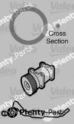 Valeo 509758 — Gasket, coolant pipe