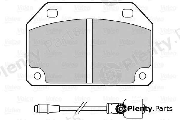 Valeo 598592 — Brake Pad Set, disc brake