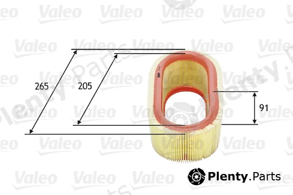 Valeo 585647 — Air Filter