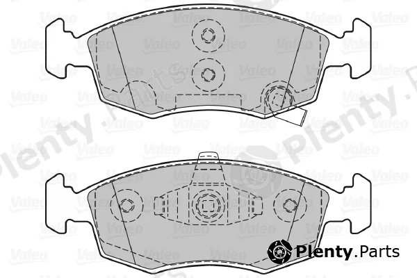 Valeo 601297 — Brake Pad Set, disc brake