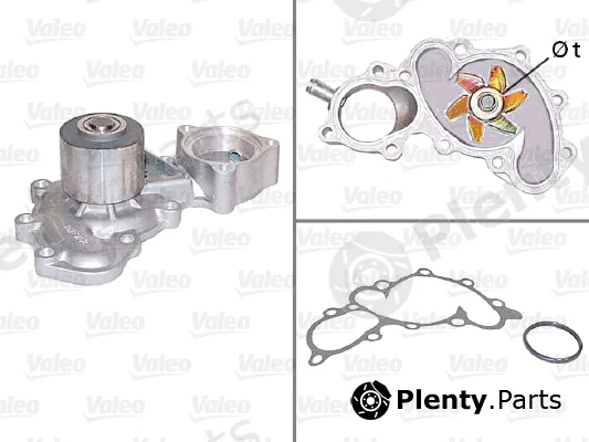 Valeo 506608 — Water Pump, engine cooling