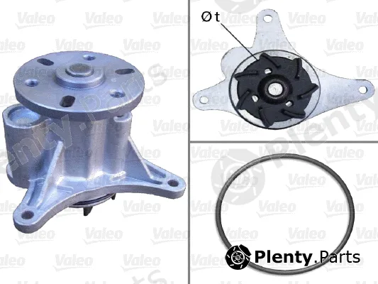Valeo 506952 — Water Pump, engine cooling