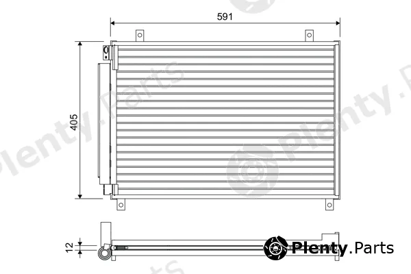 Valeo 822656 — Condenser, air conditioning