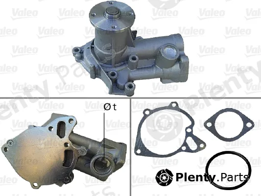 Valeo 506778 — Water Pump, engine cooling