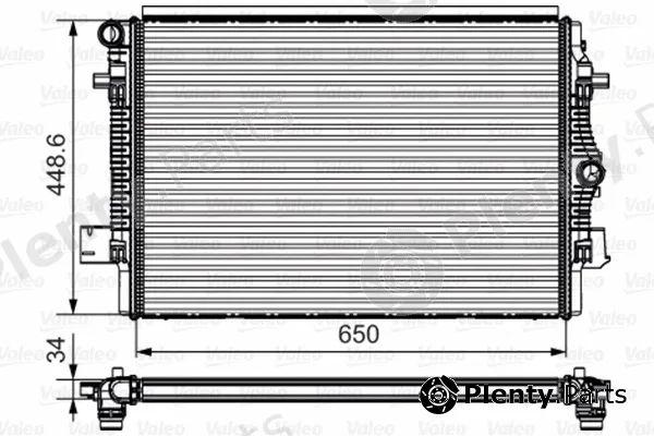 Valeo 735622 — Radiator, engine cooling