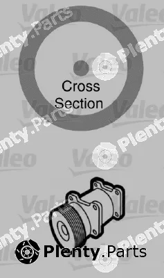 Valeo 509171 — Gasket, coolant pipe