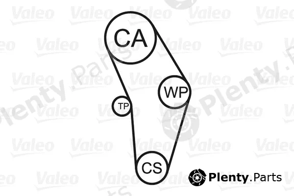 Valeo 614538 — Water Pump & Timing Belt Kit